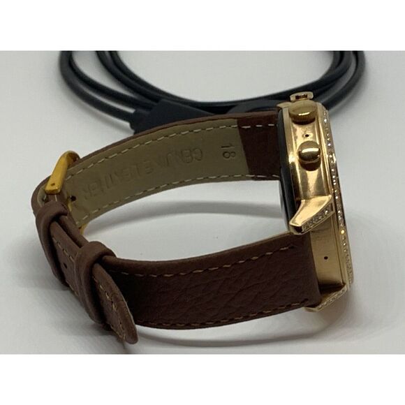 Fossil Gen 4 Authentic Digital Dial Smart Watch Custom Band FTW6015 QT455 - Picture 9 of 12